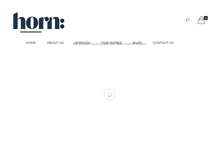 Tablet Screenshot of horn-it.com